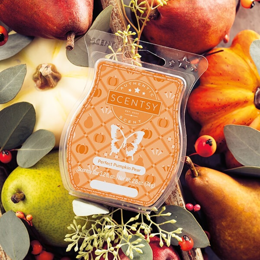 Scentsy Perfect Pumpkin Pear Wax Bar